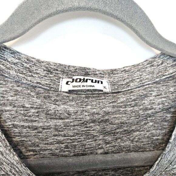 CoolRun Heather Gray Sleeveless Crew Neck Athletic Tank Top Womens XL - Picture 2 of 3